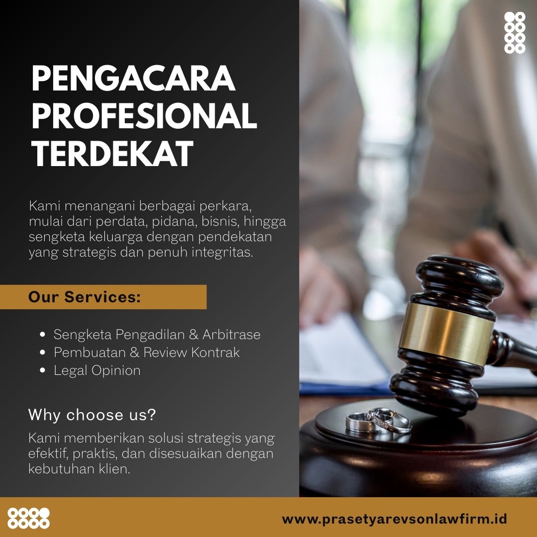 Pengacara Profesional Terdekat Jakarta Selatan