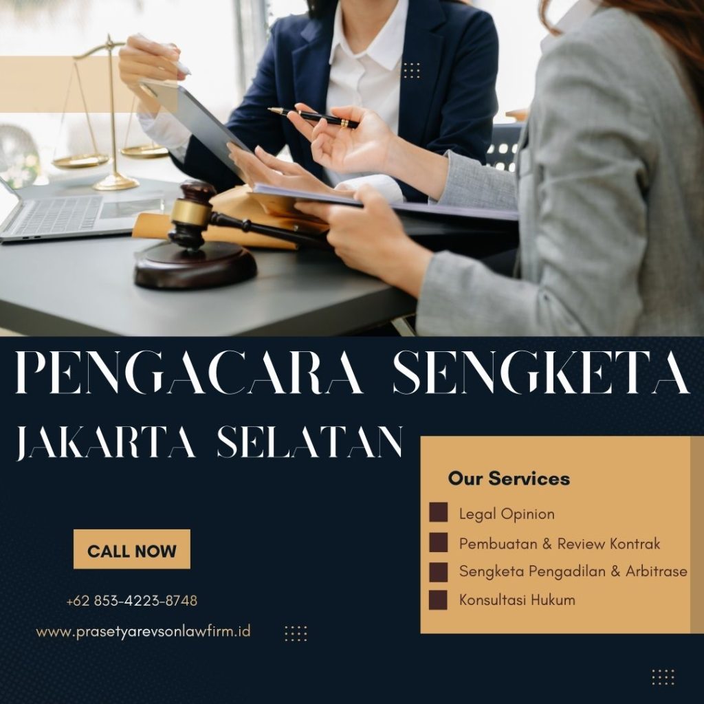 Pengacara Sengketa Jakarta selatan