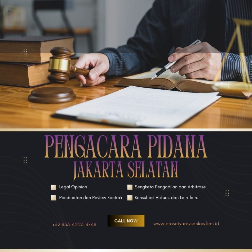 Pengacara Pidana Jakarta Selatan