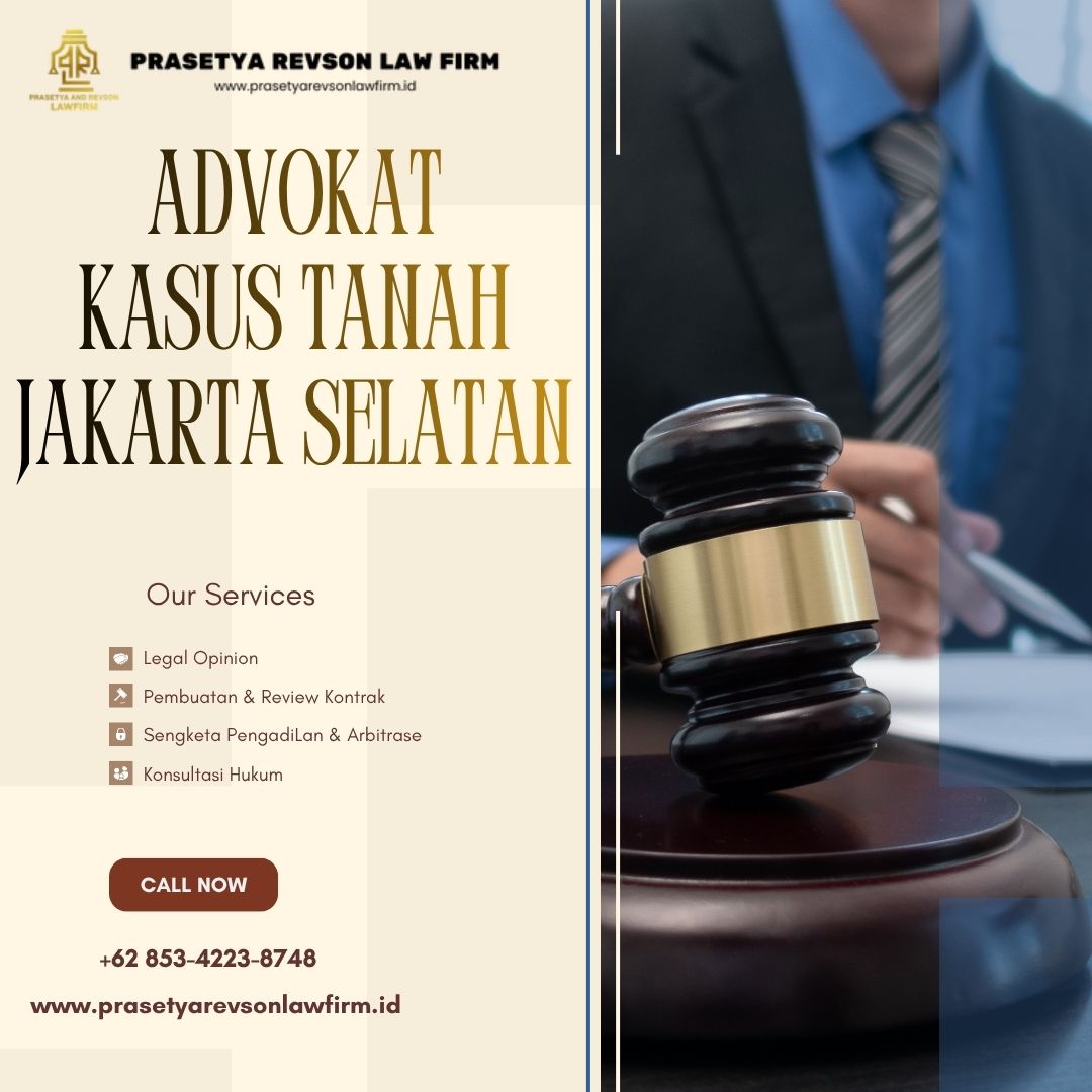 Advokat Kasus Tanah Jakarta Selatan