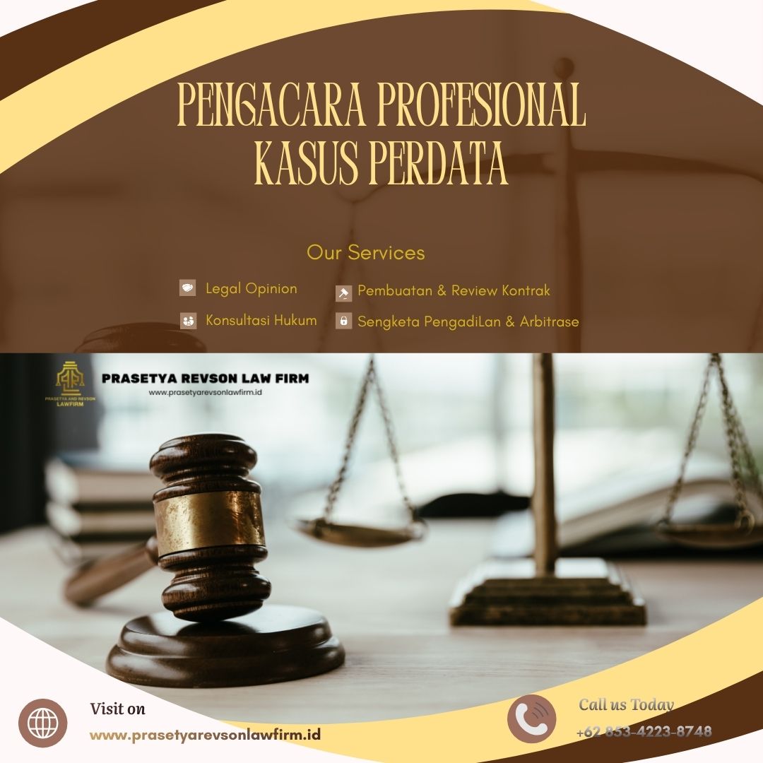 Pengacara Profesional Kasus Perdata
