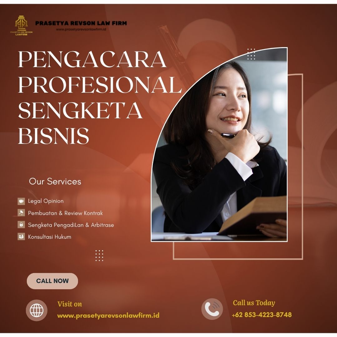 Pengacara Profesional Sengketa Bisnis
