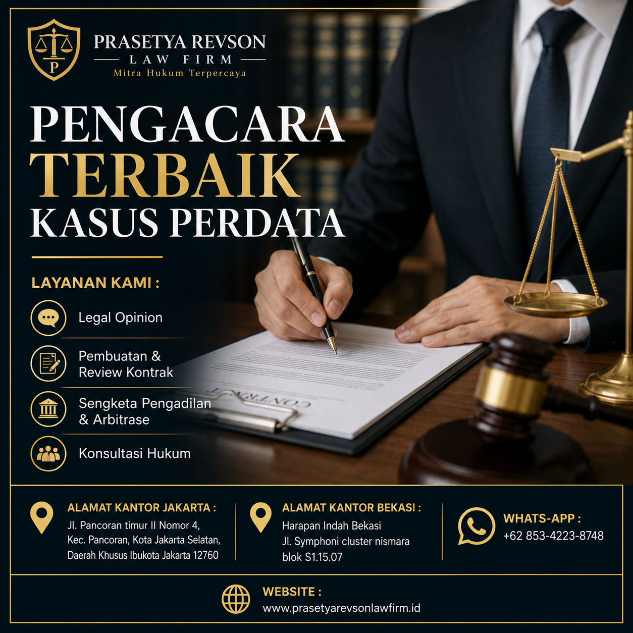 Pengacara Terbaik Kasus Perdata