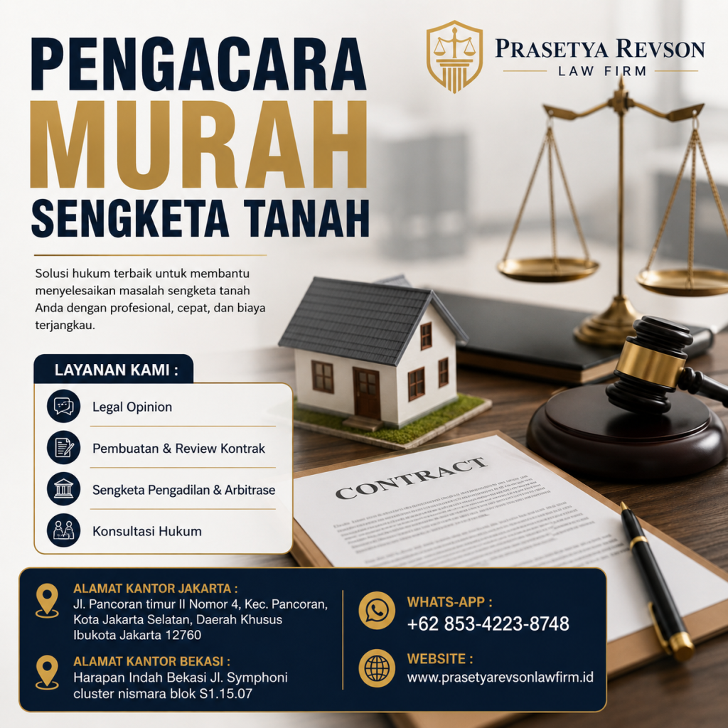 Pengacara Murah Sengketa Tanah