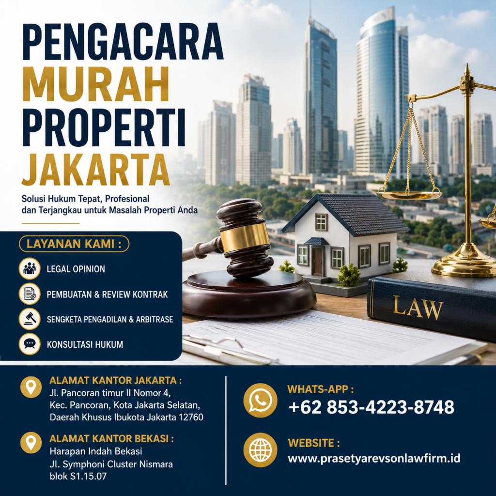 Pengacara Murah Properti Jakarta