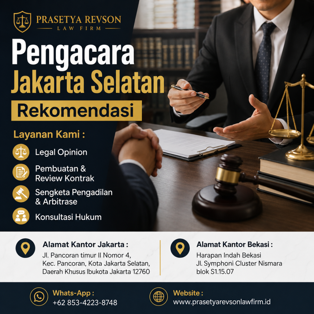 Pengacara Jakarta Selatan Rekomendasi