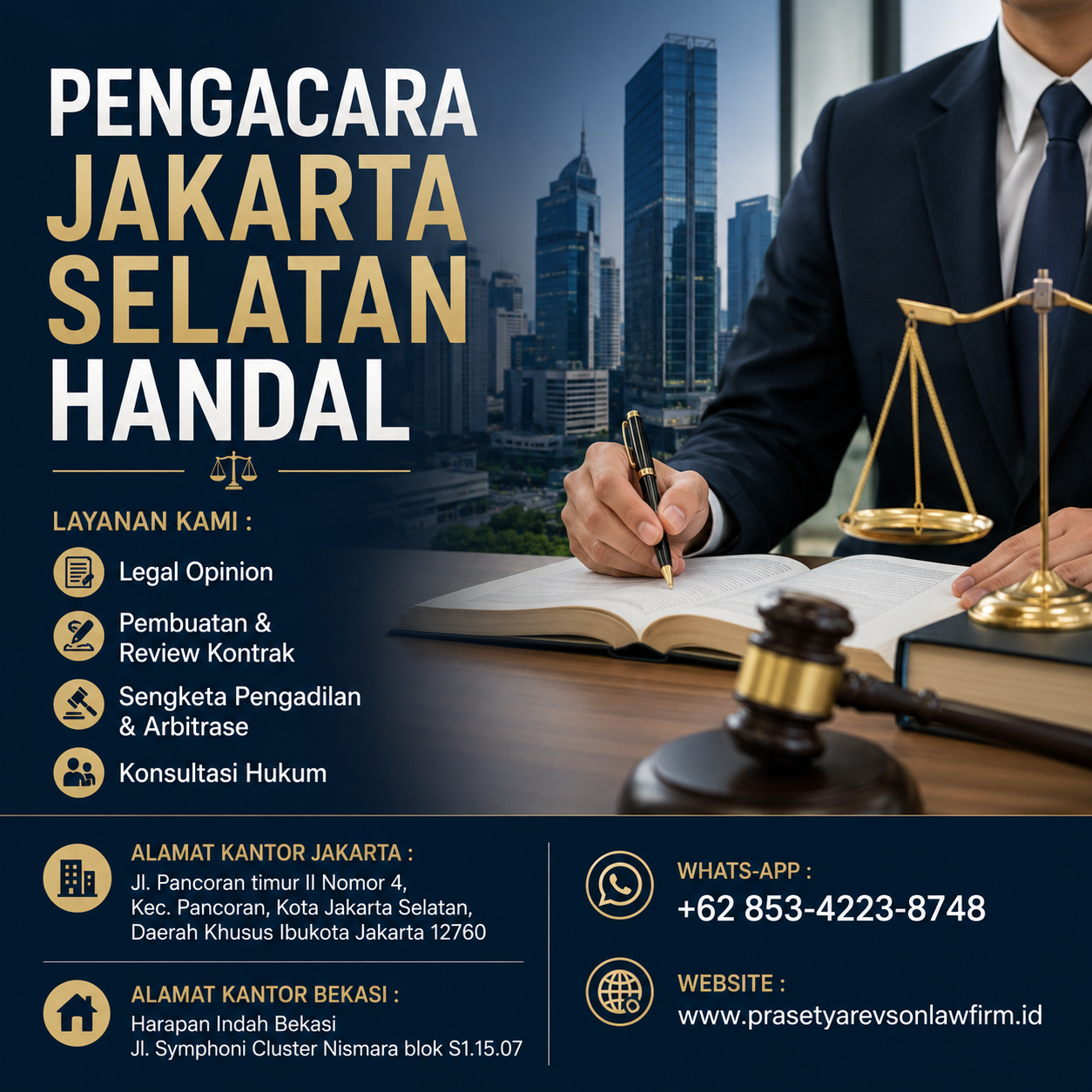 Pengacara Jakarta Selatan Handal