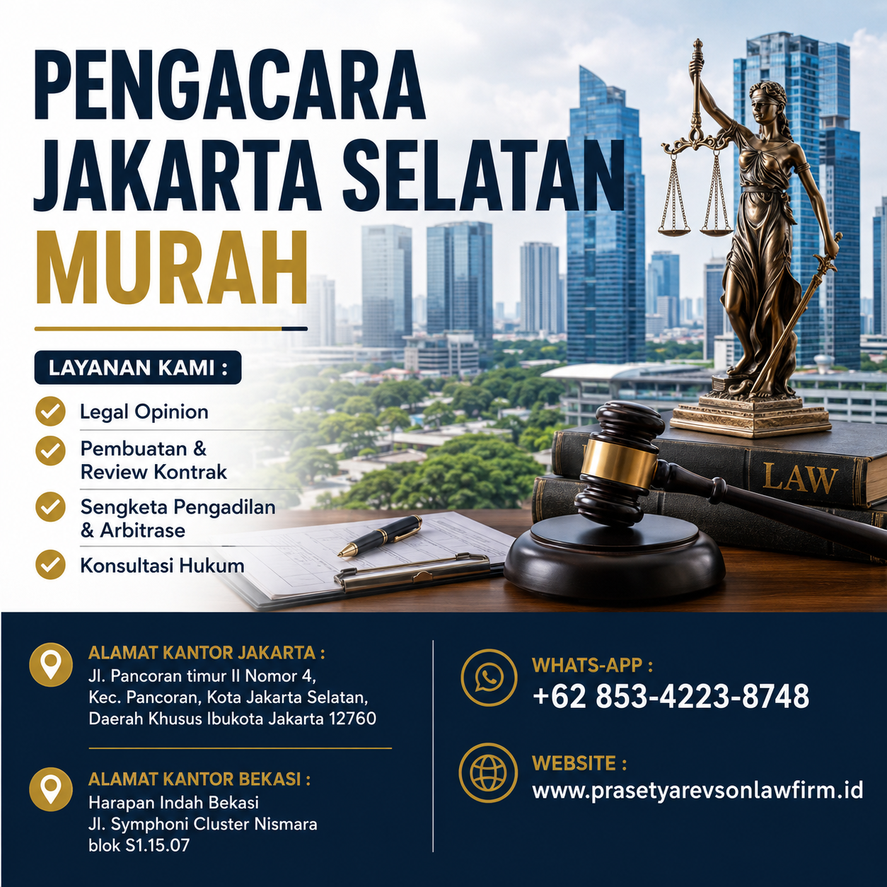 Pengacara Jakarta Selatan Murah
