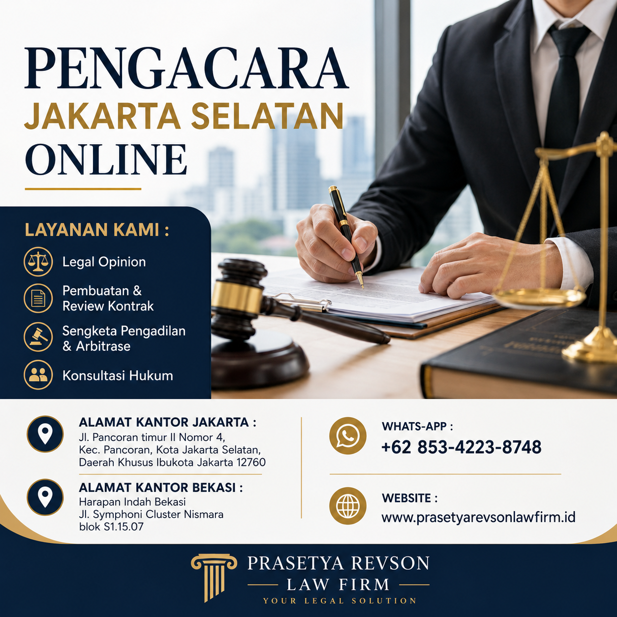 Pengacara Jakarta Selatan Online