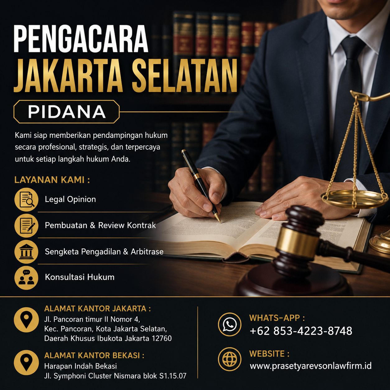 Pengacara Jakarta Selatan Pidana