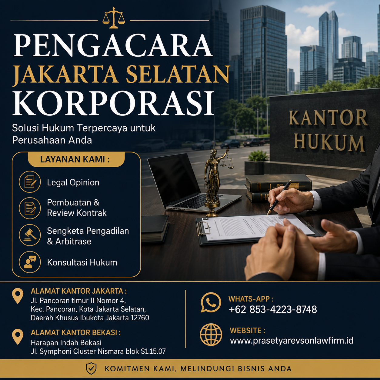 Pengacara Jakarta Selatan Korporasi