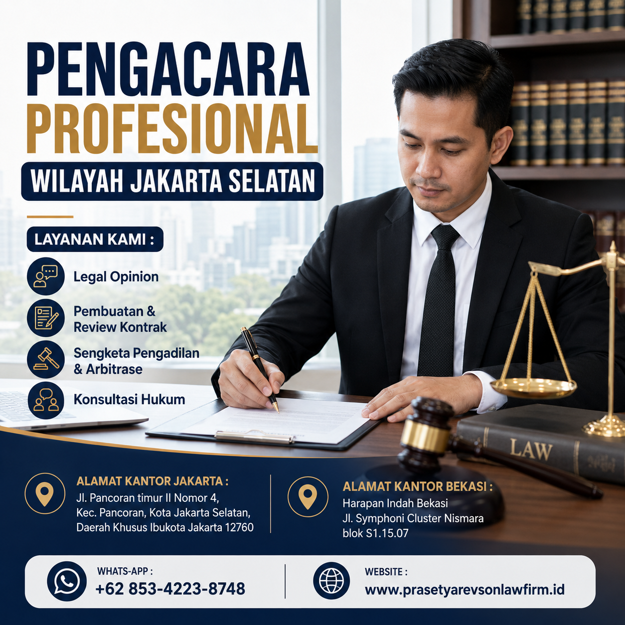 Pengacara Profesional Wilayah Jakarta Selatan