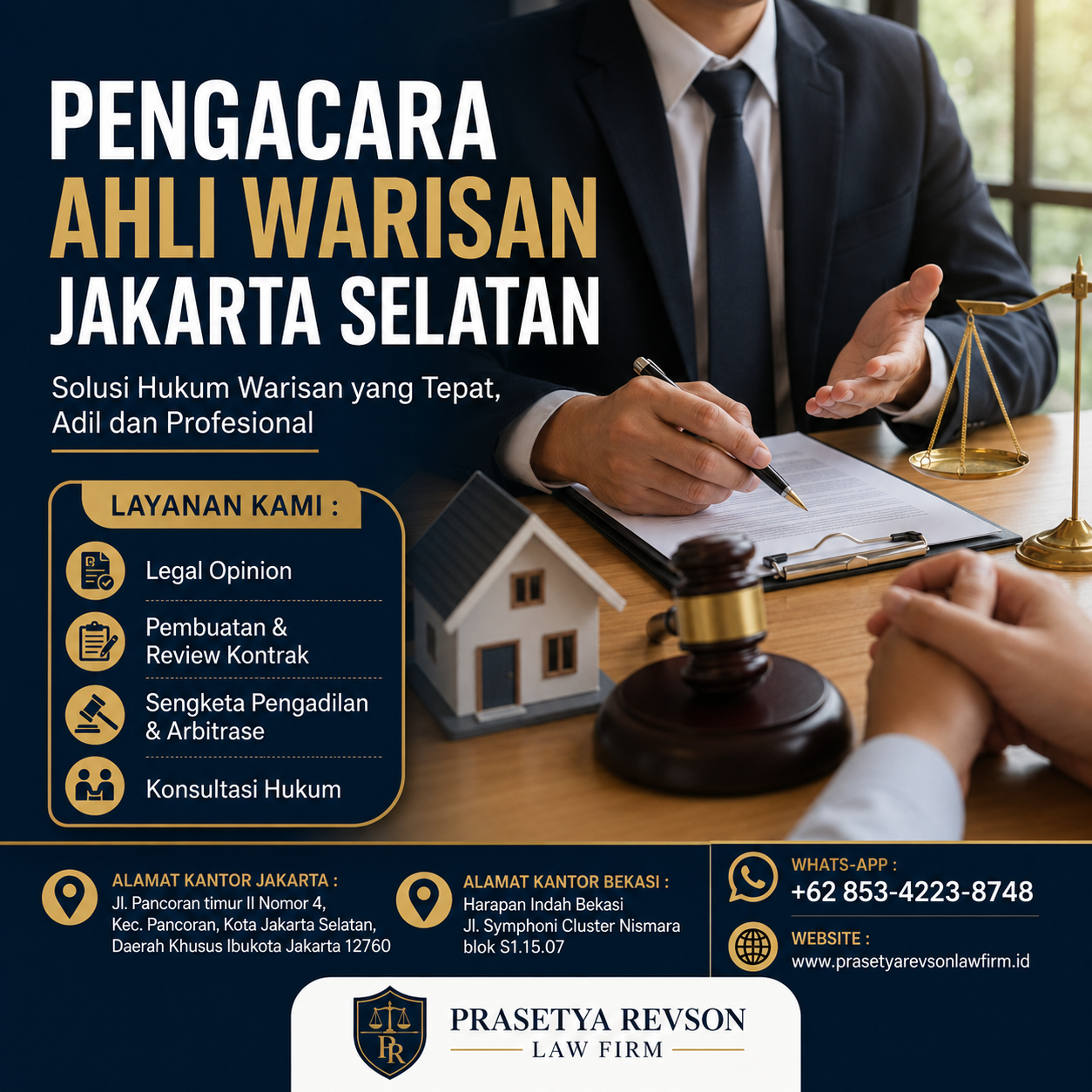 Pengacara Ahli Warisan Jakarta Selatan