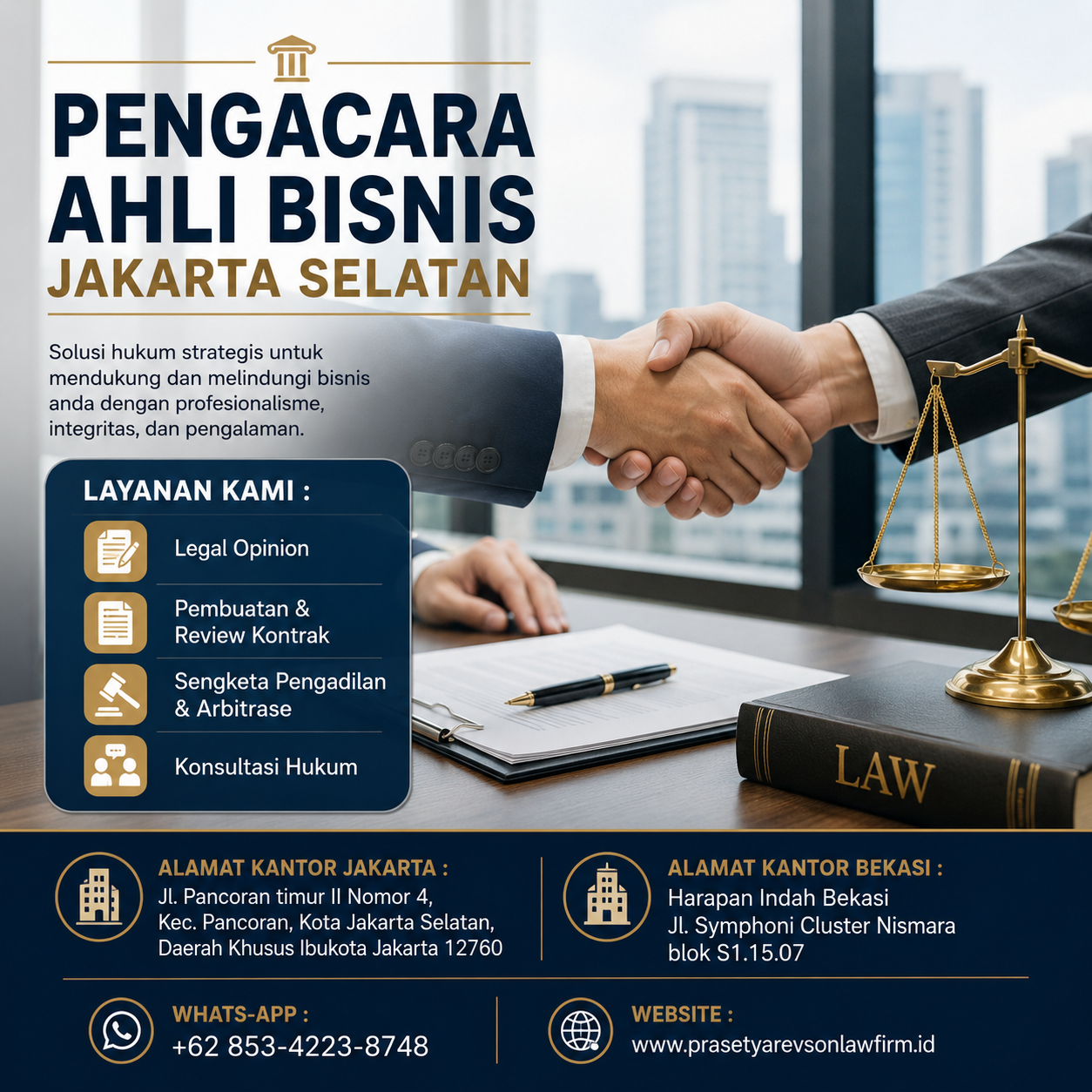Pengacara Ahli Bisnis Jakarta Selatan